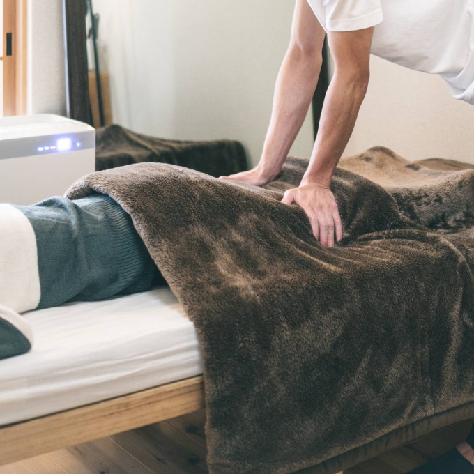 ヘッドマッサージで眠りに