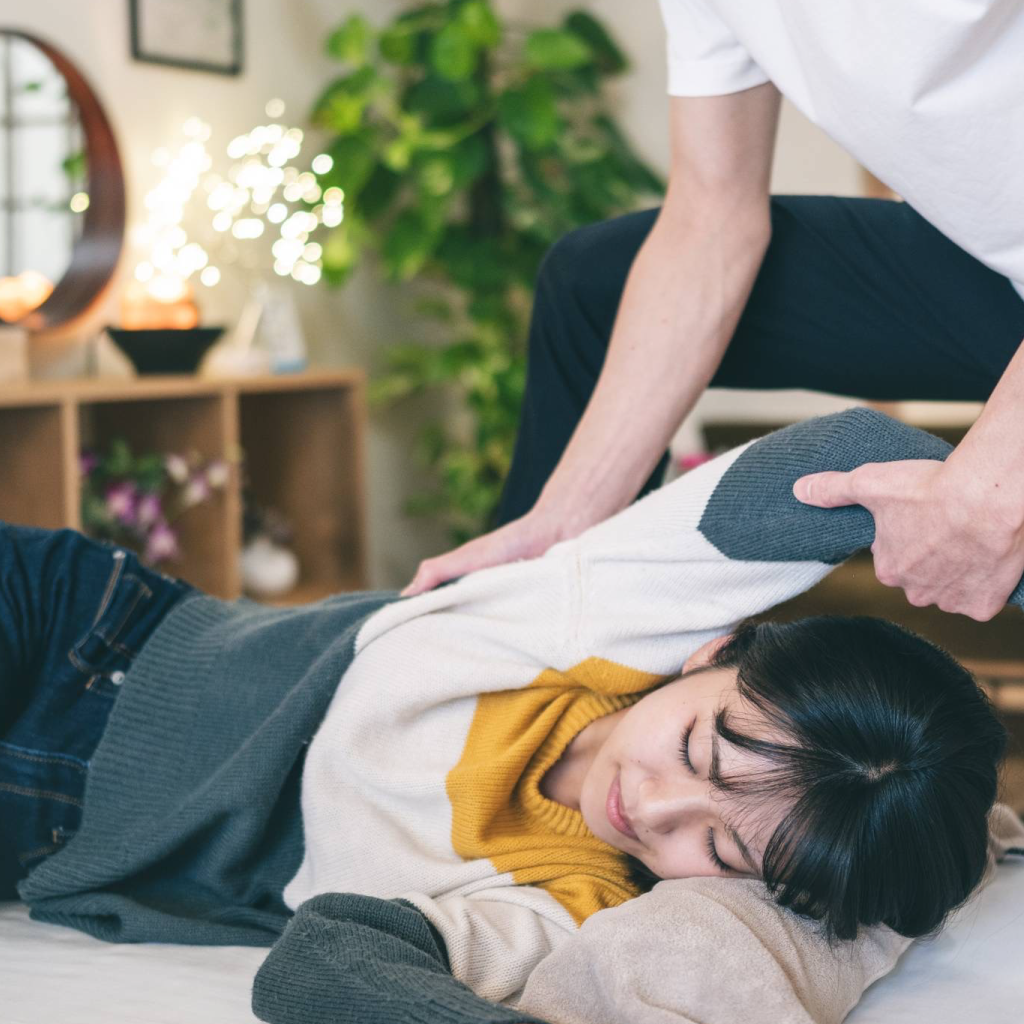 カイロプラクティック・整体の施術写真